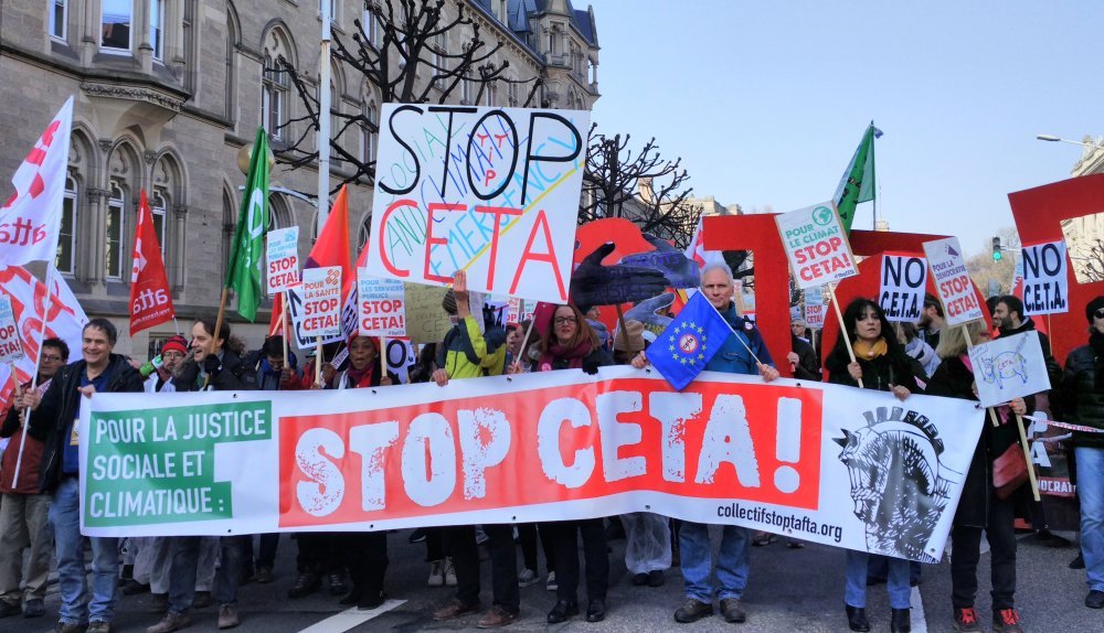 Strasbourg à l&rsquo;heure du CETA