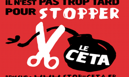 Un référendum pour stopper le CETA