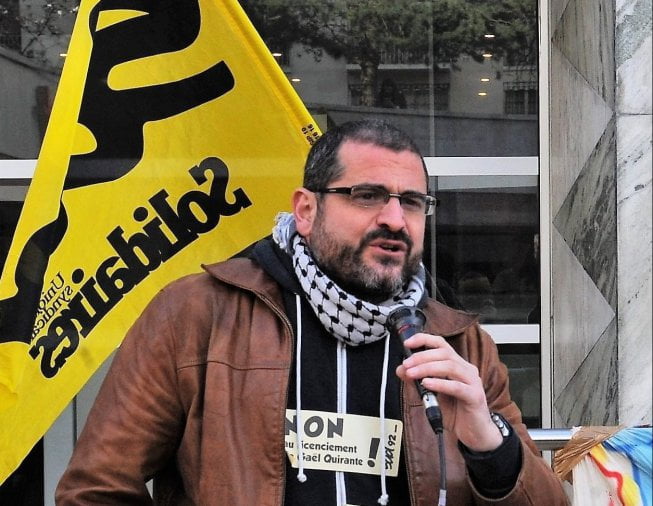 Une injustice flagrante : le licenciement de Gaël Quirante !