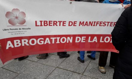 A Strasbourg, on défile contre des casseurs… de démocratie !
