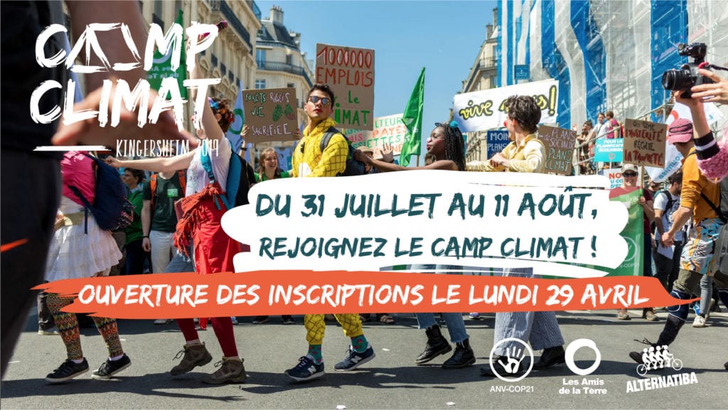 Un blizzard informationnel souffle-t-il sur le camp climat 2019 à Kingersheim ?