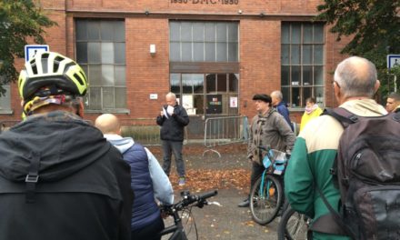 Mulhouse traversée par une caravane citoyenne à vélo