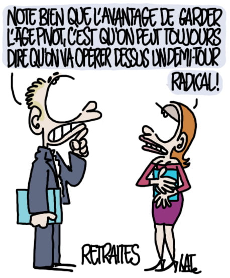La commedia dell&rsquo;arte de l’âge pivot…