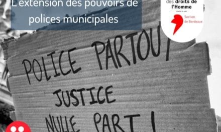 « Loi de Sécurité globale » : nouveaux pouvoirs pour la police municipale de Mulhouse, et réduction autoritaire du droit des journalistes et citoyens !