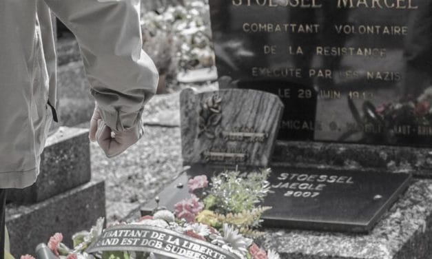 [Vidéos et photos] 8 mai à Mulhouse, un hommage syndical franco-allemand à Marcel Stoessel au cimetière de Dornach