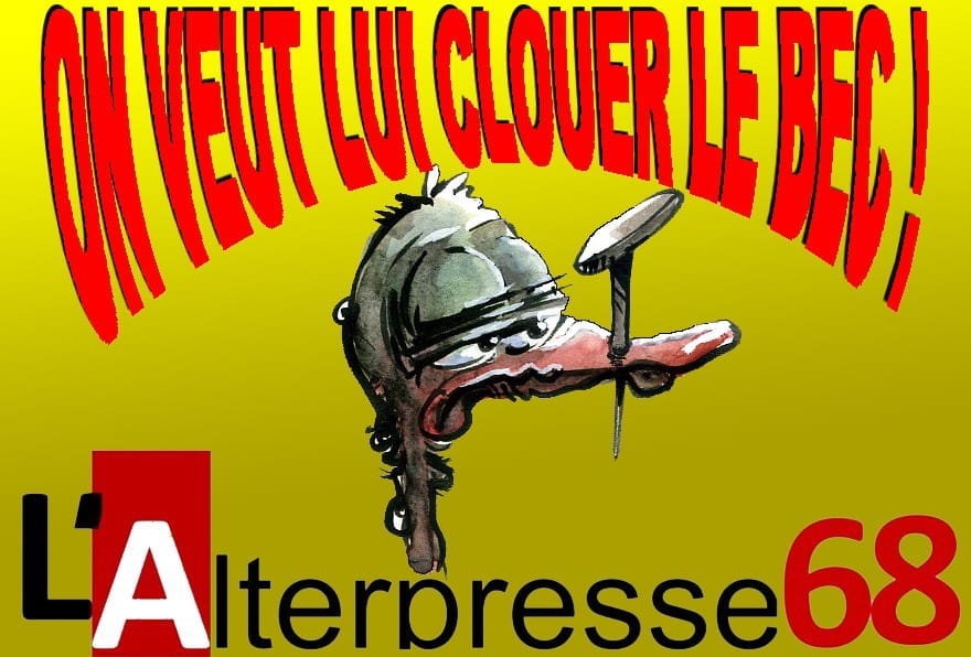 A Mulhouse, L’Alterpresse68 attaqué pour diffamation : qui veut lui clouer le bec ?