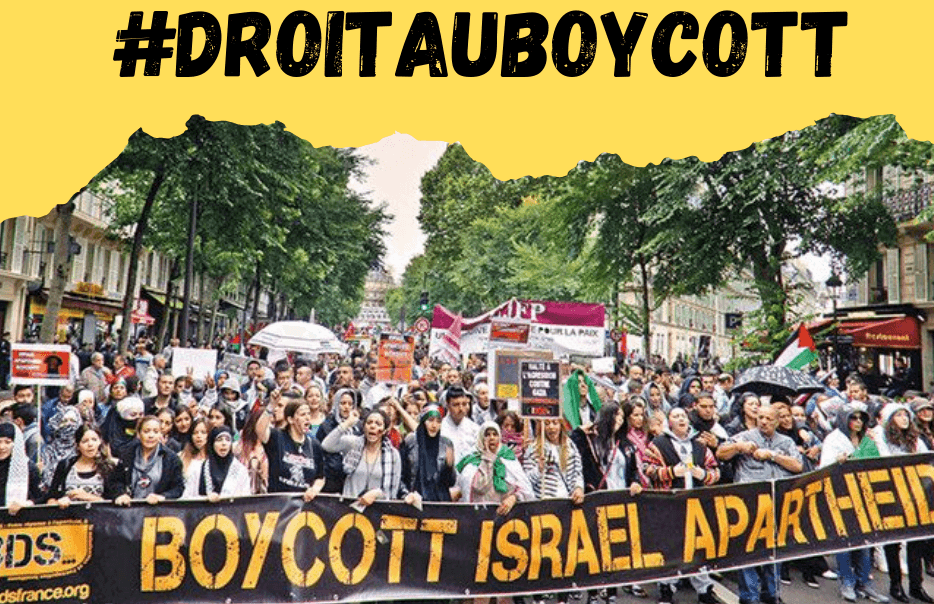 Des militants mulhousiens ayant appelé au boycott de produits Israeliens réclament la reconnaissance de leur droit d&rsquo;expression par la justice française