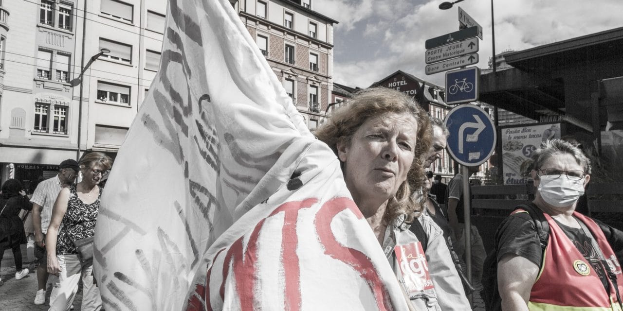 Neuvième acte des anti-pass sanitaire à Mulhouse