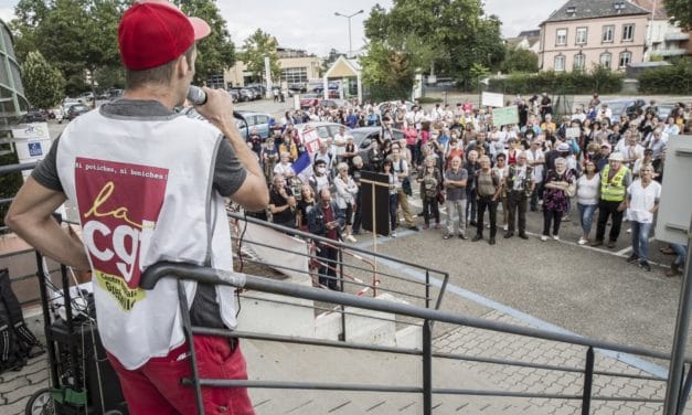 Des soignants de Mulhouse et Colmar se rassemblent une seconde fois devant la délégation de l&rsquo;ARS Grand-Est