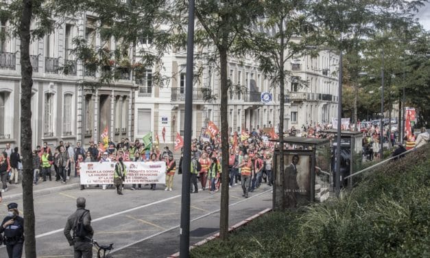 Journée intersyndicale du mardi 5 octobre : 500 manifestants à Mulhouse. Est-ce bien raisonnable ?
