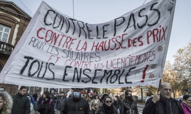 Raffermi par l&rsquo;actualité, un dix-septième rassemblement anti-passe  à Mulhouse