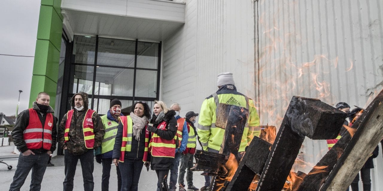 Grève à Leroy Merlin Mulhouse sur fond d&rsquo;absence de négociations salariales et de disparités scandaleuses