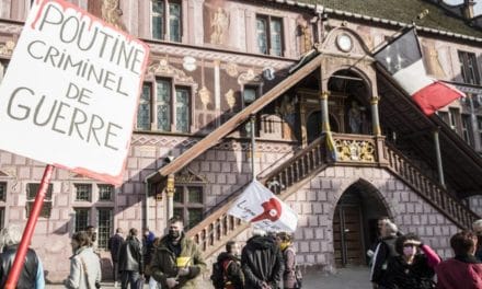 Quelques dizaines de personnes réunies à Mulhouse contre la guerre en Ukraine [Audio]