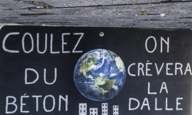 Manifestation à Marckolsheim contre le projet « Europa valley », un « Europa-park » alsacien