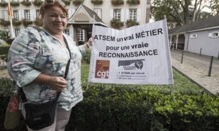 Des ATSEM de la ville de Mulhouse une nouvelle fois en grève