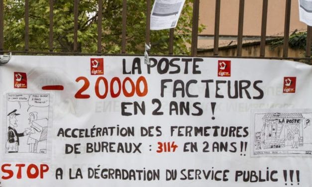A Colmar, une « kermesse festive » et syndicale, en défense du service public organisée par l&rsquo;UD CGT Mulhouse