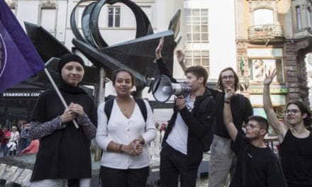 A Mulhouse, une mobilisation pour le droit de grève et les hausses de salaires marquée par l&rsquo;arrestation de 2 jeunes manifestants