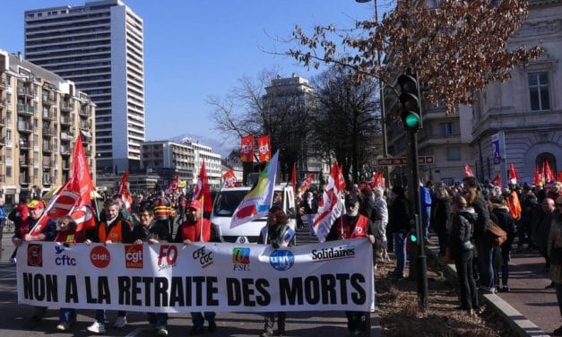Réforme des retraites : plus de 3500 manifestants à Mulhouse. L&rsquo;intersyndicale du 68 interpelle les parlementaires du sud-Alsace