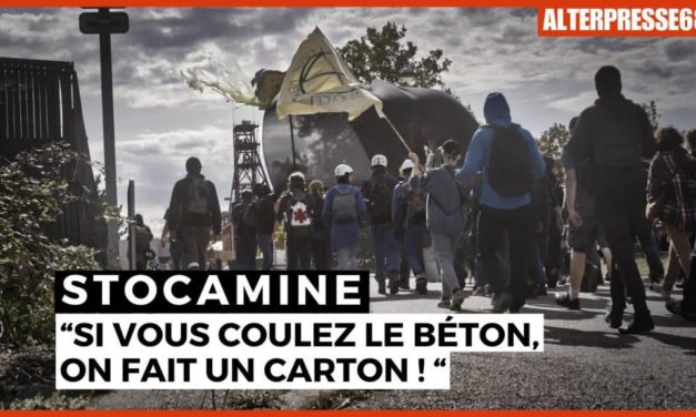 [Vidéo et photos] A Wittelsheim, près de Mulhouse, une (dernière ?) manifestation contre l&rsquo;enfouissement des déchets dans Stocamine