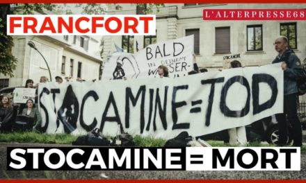Stocamine : des opposants se rassemblent symboliquement à Francfort-sur-le-Main [reportage vidéo]