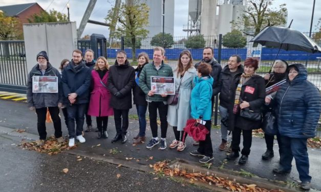 [Vidéo] A Mulhouse-Wittelsheim, mais « que vient donc faire O. Faure, Premier secrétaire du PS, devant Stocamine » ?