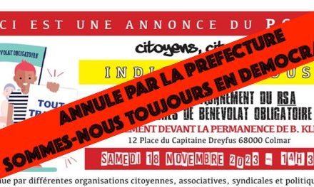 Condamnation de militants d&rsquo;Unser Land, interdiction d&rsquo;une manifestation sur l&rsquo;obligation d&rsquo;activité avec le RSA : quand l&rsquo;autoritarisme d’État se banalise