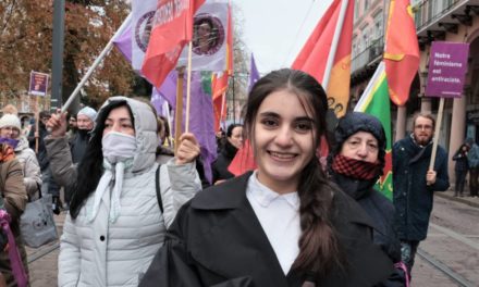 A Mulhouse, une manifestation contre les violences faites aux femmes