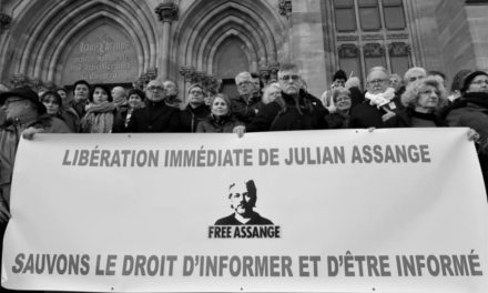 A Mulhouse, une manifestation pour s&rsquo;opposer à l&rsquo;extradition de Julian Assange