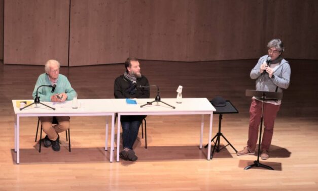 Bernard Friot, historien de la sécurité sociale et théoricien du salaire à vie, en conférence à Mulhouse